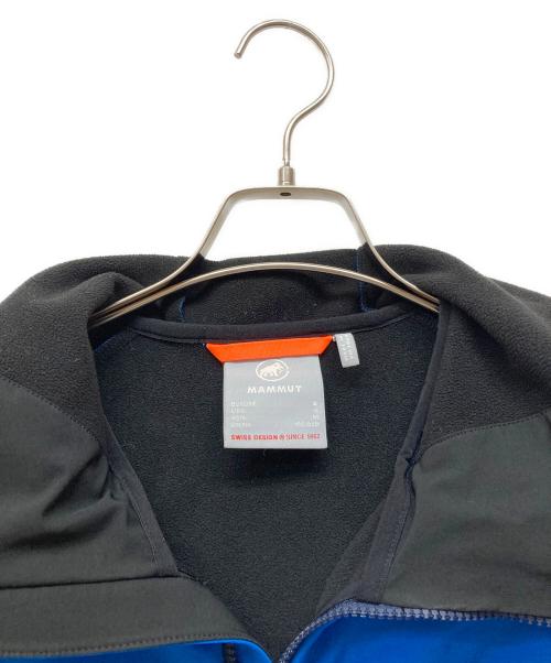 MAMMUT（マムート）MAMMUT (マムート) ウィンターフィールド ソフトシェル フーデッドジャケット ブルー サイズ:SIZE Sの古着・服飾アイテム