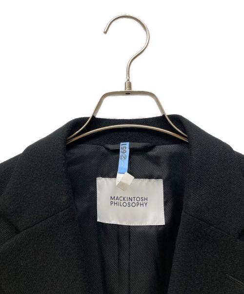 MACKINTOSH PHILOSOPHY（マッキントッシュ フィロソフィー）MACKINTOSH PHILOSOPHY (マッキントッシュ フィロソフィー) ショートビーバー STANHOPE ブラック サイズ:SIZE 40の古着・服飾アイテム