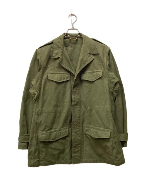 フランス軍M47フィールドジャケット（フランスグンM47フィールドジャケット）フランス軍M47フィールドジャケット (フランスグンM47フィールドジャケット) フランス軍M47フィールドジャケット カーキ サイズ:SIZE 46の古着・服飾アイテム