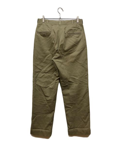 US ARMY（ユーエスアーミー）US ARMY (ユーエスアーミー) チノトラウザーズ カーキ サイズ:34の古着・服飾アイテム