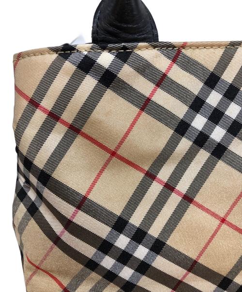 BURBERRY LONDON（バーバリーロンドン）BURBERRY LONDON (バーバリーロンドン) ノヴァチェック ハンドバッグ ベージュの古着・服飾アイテム