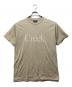 creek（クリーク）の古着「ロゴプリントtシャツ」｜ベージュ