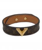 LOUIS VUITTONルイ ヴィトン）の古着「ブラスレ エセンシャル V ブレスレット」｜ブラウン