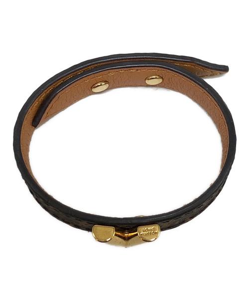 LOUIS VUITTON（ルイ ヴィトン）LOUIS VUITTON (ルイ ヴィトン) ブラスレ エセンシャル V ブレスレット ブラウンの古着・服飾アイテム