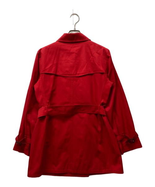 BURBERRY LONDON（バーバリーロンドン）BURBERRY LONDON (バーバリーロンドン) トレンチコート レッド サイズ:9の古着・服飾アイテム