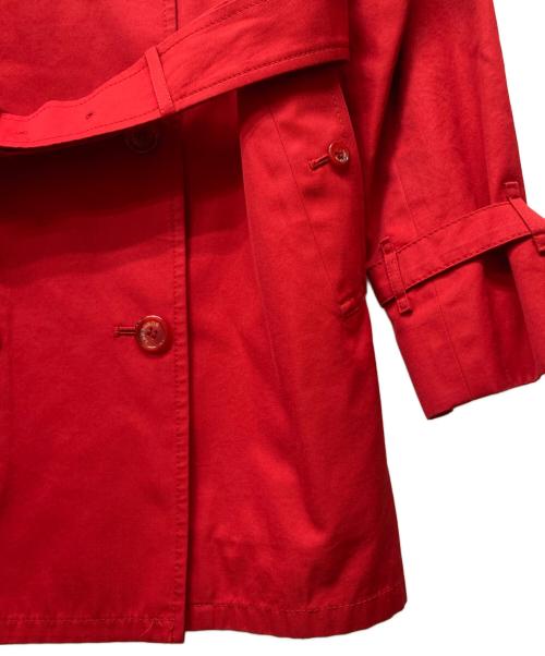 BURBERRY LONDON（バーバリーロンドン）BURBERRY LONDON (バーバリーロンドン) トレンチコート レッド サイズ:9の古着・服飾アイテム