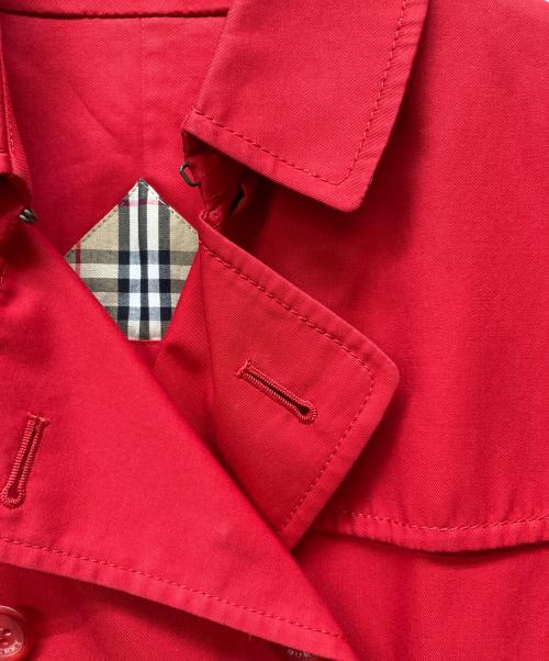 BURBERRY LONDON（バーバリーロンドン）BURBERRY LONDON (バーバリーロンドン) トレンチコート レッド サイズ:9の古着・服飾アイテム