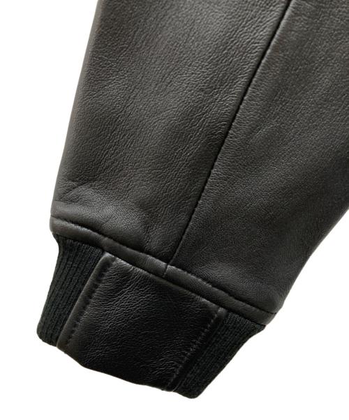 AVIREX FLYER'S（アヴィレックス）AVIREX FLYER'S (アヴィレックス) RECON レザージャケット ブラック サイズ:SIZE XLの古着・服飾アイテム