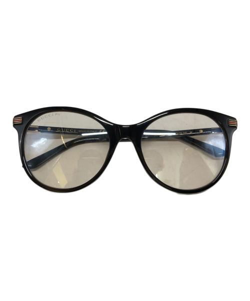 GUCCI（グッチ）GUCCI (グッチ) 001 New Women Eyeglasses ブラック サイズ:53□18-140の古着・服飾アイテム