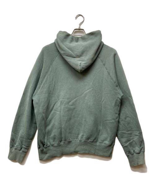 hysterics（ヒステリックス）hysterics (ヒステリックス) ガールプリントプルオーバーパーカー ブルー サイズ:FREEの古着・服飾アイテム