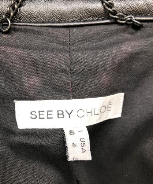 SEE BY CHLOE（シーバイクロエ）SEE BY CHLOE (シーバイクロエ) ジャケット ベージュ サイズ:40の古着・服飾アイテム