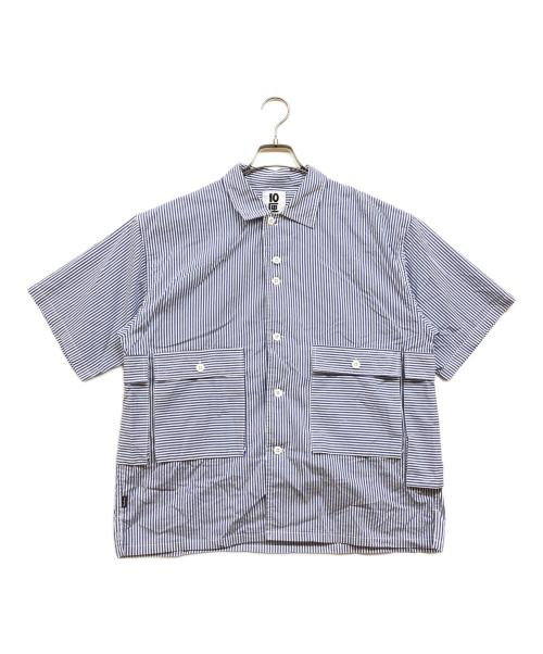10厘 tenbox（テンボックス）10厘 tenbox (テンボックス) DRUG DEALER SHIRT ブルー サイズ:Mの古着・服飾アイテム