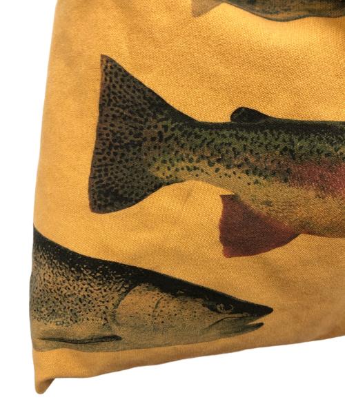 South2 West8（サウスツー ウエストエイト）south2 west8 (サウスツー ウエストエイト) トラウト柄 2WAYトートバッグ イエローの古着・服飾アイテム