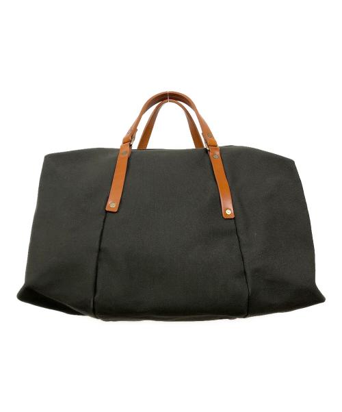 Southern Field Industries（サザンフィールドインダストリーズ）SOUTHERN FIELD INDUSTRIES (サザンフィールドインダストリーズ) レザーハンドル キャンバスバッグ オリーブ×ブラウンの古着・服飾アイテム