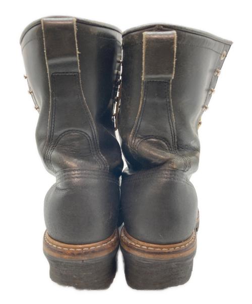RED WING（レッドウィング）RED WING (レッドウィング) ロガーブーツ ブラック サイズ:記載なしの古着・服飾アイテム