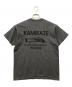 FLAT HEAD (フラット ヘッド) KAMIKAZE プリントTシャツ グレー サイズ:42：5000円