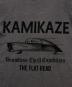 中古・古着 FLAT HEAD (フラット ヘッド) KAMIKAZE プリントTシャツ グレー サイズ:42：5000円