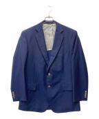 BROOKS BROTHERSブルックスブラザーズ）の古着「REGENT ウールモヘヤ テーラードジャケット」｜ネイビー