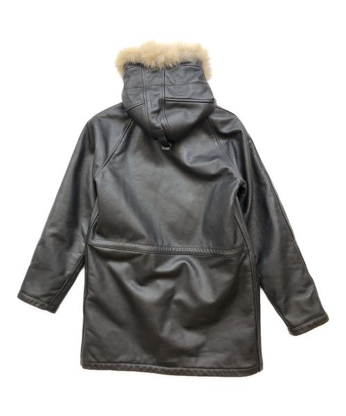 U.A. Blue Label（ユナイティッドアローズブルーレーベル）U.A. Blue Label (ユナイティッドアローズブルーレーベル) レザージャケット ブラック サイズ:Mの古着・服飾アイテム