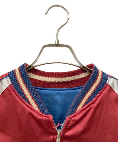 TAILOR 東洋（テーラー東洋）TAILOR 東洋 (テーラー東洋) スカジャン ブルー×レッド サイズ:Mの古着・服飾アイテム