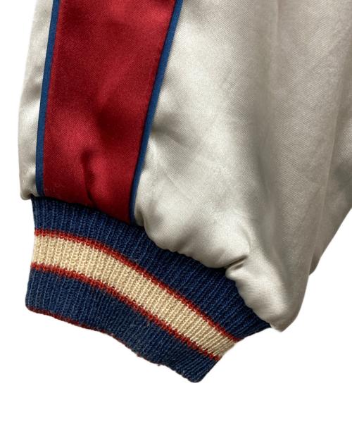 TAILOR 東洋（テーラー東洋）TAILOR 東洋 (テーラー東洋) スカジャン ブルー×レッド サイズ:Mの古着・服飾アイテム