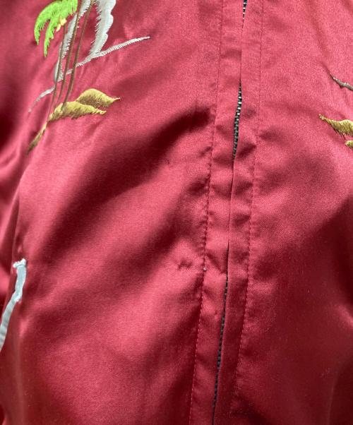 TAILOR 東洋（テーラー東洋）TAILOR 東洋 (テーラー東洋) スカジャン ブルー×レッド サイズ:Mの古着・服飾アイテム