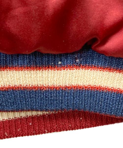 TAILOR 東洋（テーラー東洋）TAILOR 東洋 (テーラー東洋) スカジャン ブルー×レッド サイズ:Mの古着・服飾アイテム