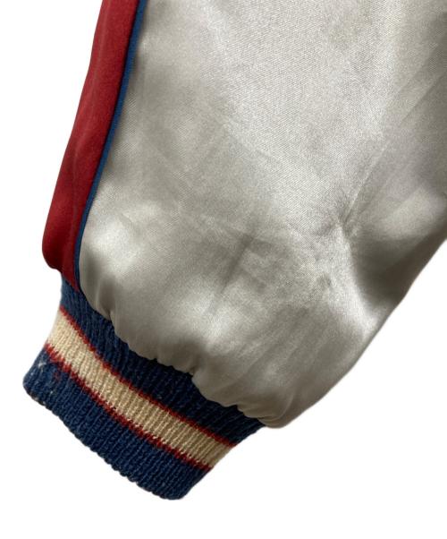 TAILOR 東洋（テーラー東洋）TAILOR 東洋 (テーラー東洋) スカジャン ブルー×レッド サイズ:Mの古着・服飾アイテム