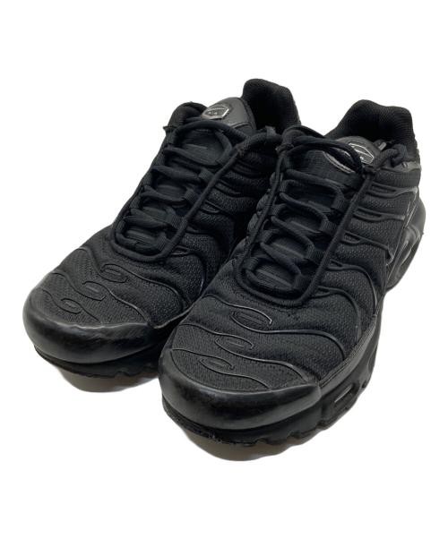 NIKE（ナイキ）NIKE (ナイキ) AIR MAX PLUS ブラック サイズ:SIZE 24cmの古着・服飾アイテム