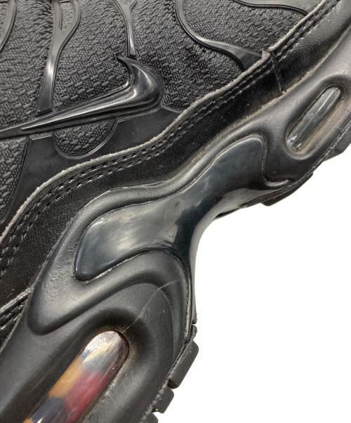 NIKE（ナイキ）NIKE (ナイキ) AIR MAX PLUS ブラック サイズ:SIZE 24cmの古着・服飾アイテム