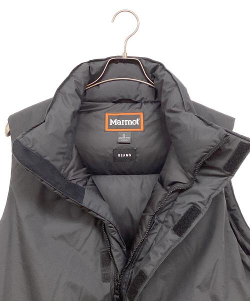 MARMOT（マーモット）Marmot (マーモット) BEAMS (ビームス) 別注 Mammoth Down Vest ブラック サイズ:Mの古着・服飾アイテム