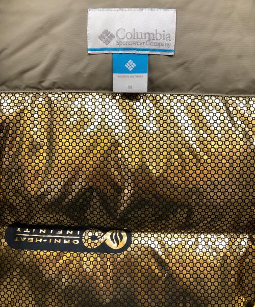 Columbia（コロンビア）Columbia (コロンビア) コーブトゥーストリームダウンジャケット ベージュ サイズ:Mの古着・服飾アイテム