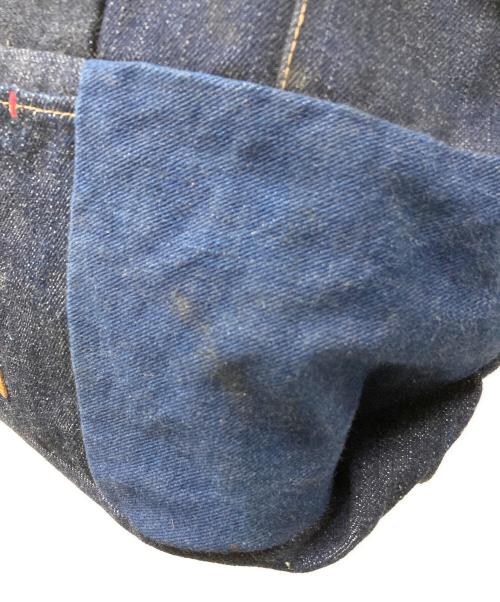 SAMURAI JEANS（サムライジーンズ）SAMURAI JEANS (サムライジーンズ) デニム切替 トートバッグ ブルーの古着・服飾アイテム