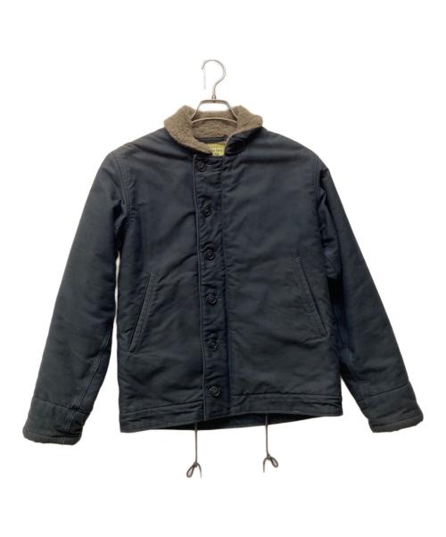 BUZZ RICKSON'S（バズリクソンズ）Buzz Rickson's (バズリクソンズ) N-1 DECK JACKET ブラック サイズ:SIZE 36の古着・服飾アイテム