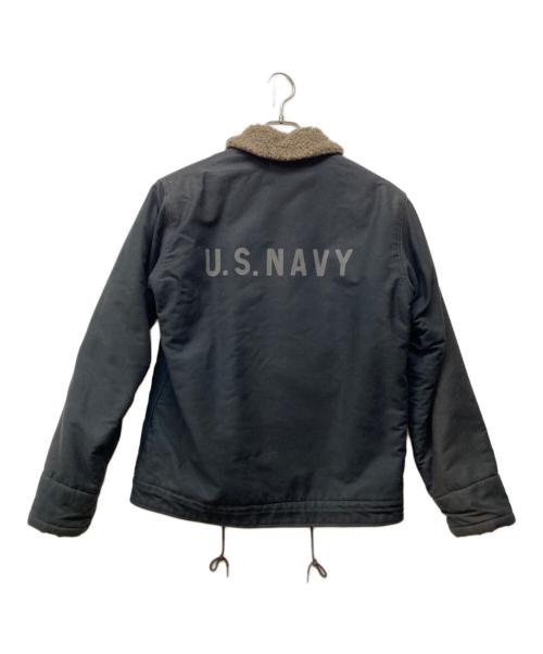 BUZZ RICKSON'S（バズリクソンズ）Buzz Rickson's (バズリクソンズ) N-1 DECK JACKET ブラック サイズ:SIZE 36の古着・服飾アイテム