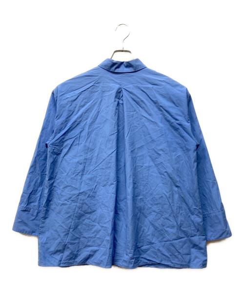 deres（デレス）deres (デレス) 6WAY SLEEVE SHIRT ブルー サイズ:FREEの古着・服飾アイテム