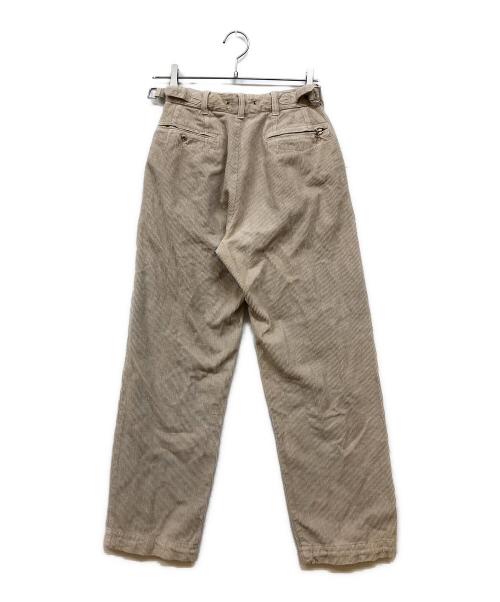 STONE ISLAND（ストーンアイランド）STONE ISLAND (ストーンアイランド) アーカイブコーデュロイトラウザー ベージュ サイズ:size42の古着・服飾アイテム