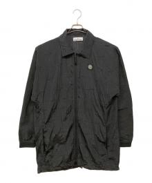 STONE ISLAND（ストーンアイランド）の古着「House Check Jacquard On Nylon Metal Watro Jacket」｜ブラック