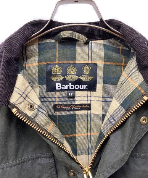 Barbour（バブアー）Barbour (バブアー) URSULA WAX JACKET オリーブ サイズ:size36の古着・服飾アイテム