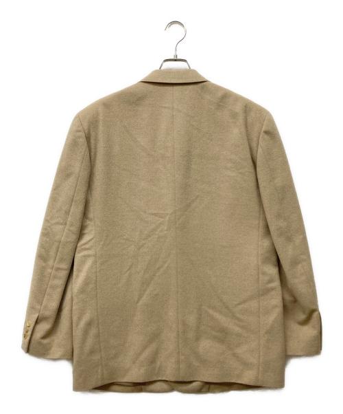 PAPAS（パパス）PAPAS (パパス) アンゴラ混3Bジャケット ベージュ サイズ:SIZE 48の古着・服飾アイテム