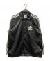 adidas（アディダス）の古着「Satin Coach JKT」｜ブラック