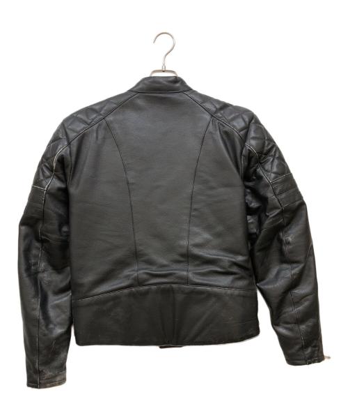HORN WORKS（ホーンワークス）HORN WORKS (ホーンワークス) ダブルライダースジャケット ブラック サイズ:LLの古着・服飾アイテム