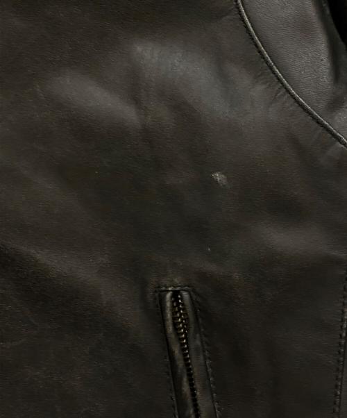 DUCATI（ドゥカティ）DUCATI (ドゥカティ) シングルライダースジャケット ブラック サイズ:SIZE Mの古着・服飾アイテム