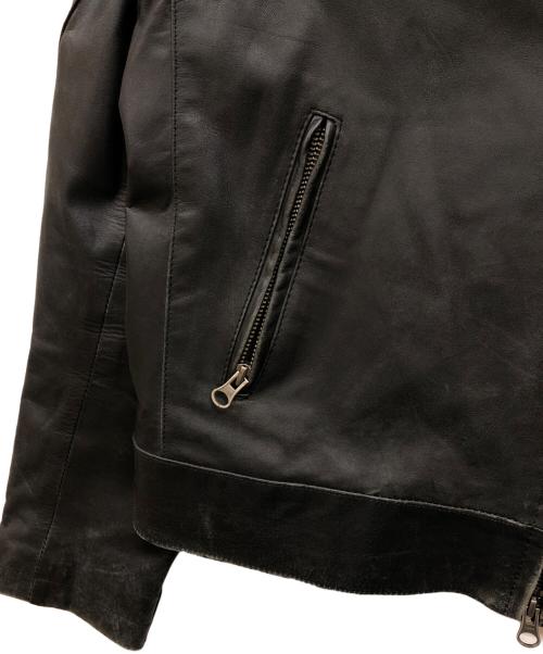 DUCATI（ドゥカティ）DUCATI (ドゥカティ) シングルライダースジャケット ブラック サイズ:SIZE Mの古着・服飾アイテム