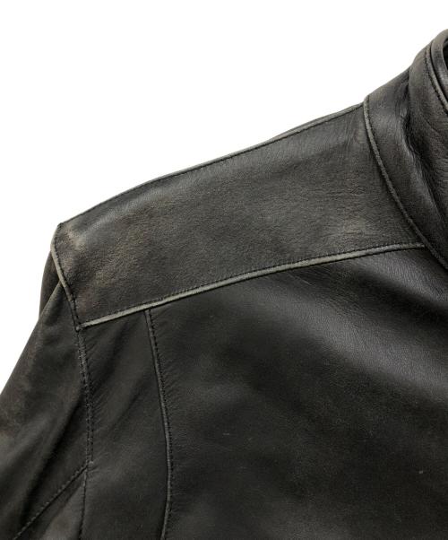 DUCATI（ドゥカティ）DUCATI (ドゥカティ) シングルライダースジャケット ブラック サイズ:SIZE Mの古着・服飾アイテム