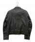 DUCATI (ドゥカティ) シングルライダースジャケット ブラック サイズ:SIZE M：10000円