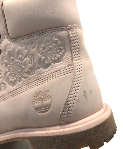 Timberland（ティンバーランド）Timberland (ティンバーランド) 6インチブーツ ピンク サイズ:24.5ｃｍの古着・服飾アイテム