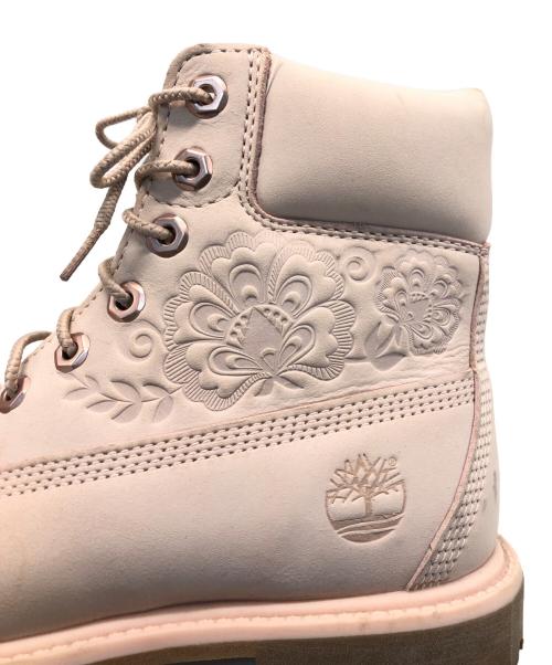 Timberland（ティンバーランド）Timberland (ティンバーランド) 6インチブーツ ピンク サイズ:24.5ｃｍの古着・服飾アイテム