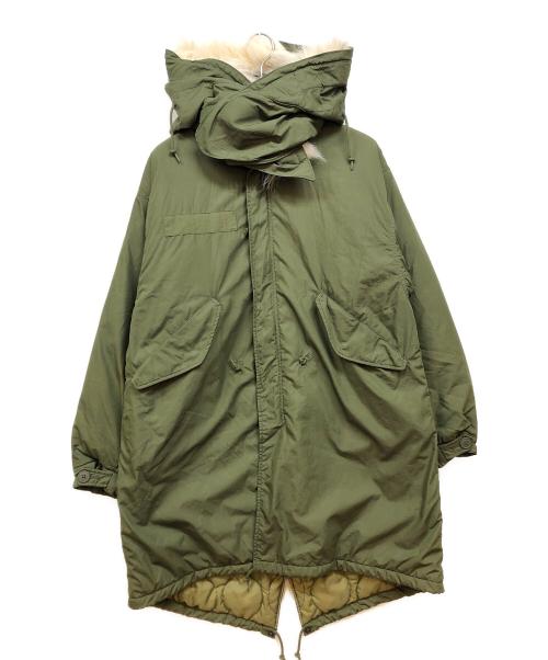 BEAMS（ビームス）BEAMS (ビームス) 中綿 M-65タイプ モッズコート オリーブ サイズ:Sの古着・服飾アイテム