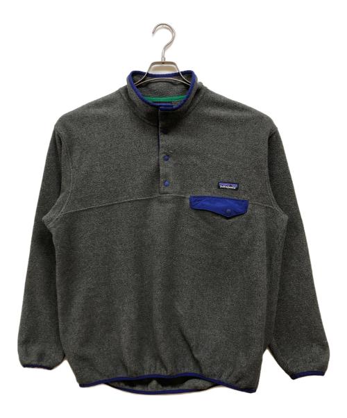Patagonia（パタゴニア）Patagonia (パタゴニア) シンチラスナップボアスウェット グレー サイズ:Mの古着・服飾アイテム